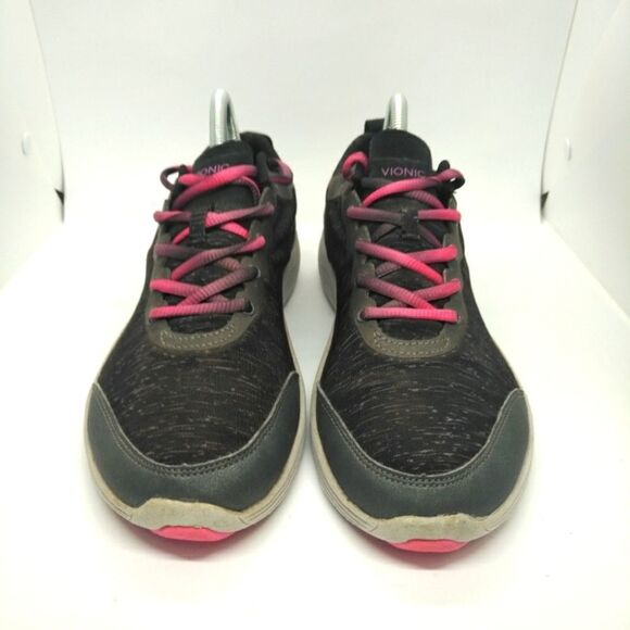 Vionic Agile FYN Women's Sneakers Shoes Size 9 Grey, Pink - Picture 4 of 8